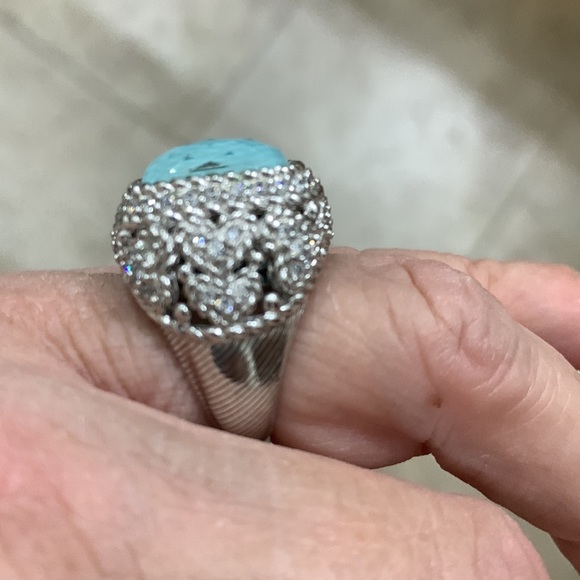 Judith ripka size 7 ring - Picture 5 of 6
